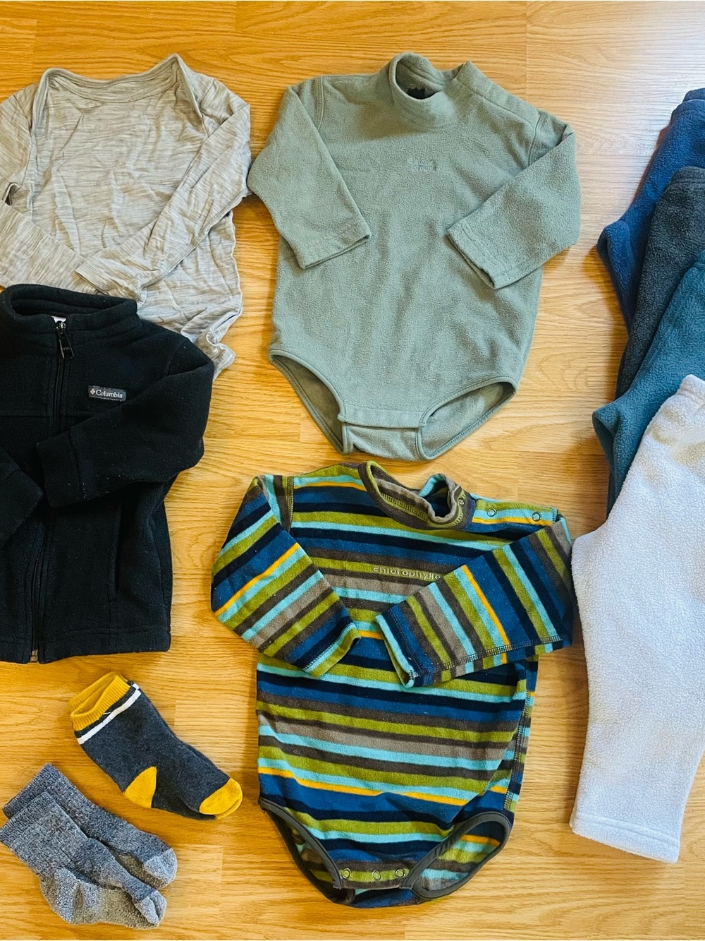 Outdoor gear 12 to 24 months Fleece & merino Columbia Chlorophylle MEC